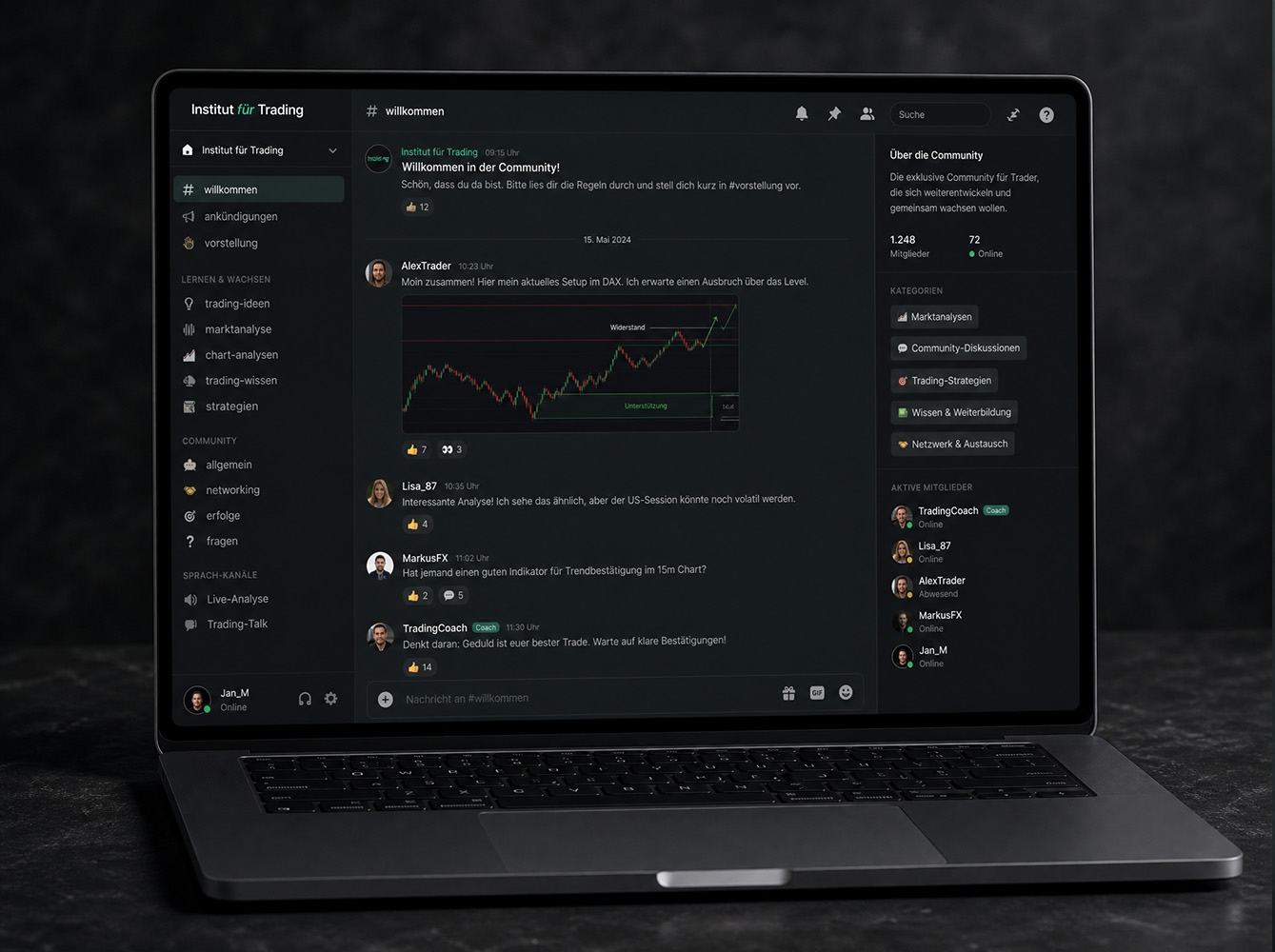 Exklusive Community